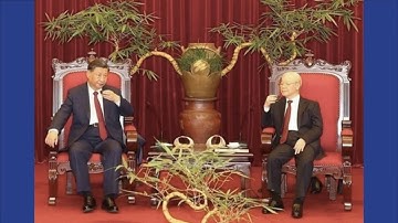 Tiệc trà Tổng Bí thư Tập Cận Bình với Tổng Bí thư Nguyễn Phú Trọng