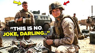 "Let a Man Defuse It, Sweetheart" — She Cleared 14 Live IEDs Before His Coffee Cooled