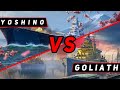 КРЕЙСЕР GOLIATH VS YOSHINO! ЧТО ОКАЖЕТСЯ СИЛЬНЕЕ?! МИР КОРАБЛЕЙ/WORLD OF WARSHIPS