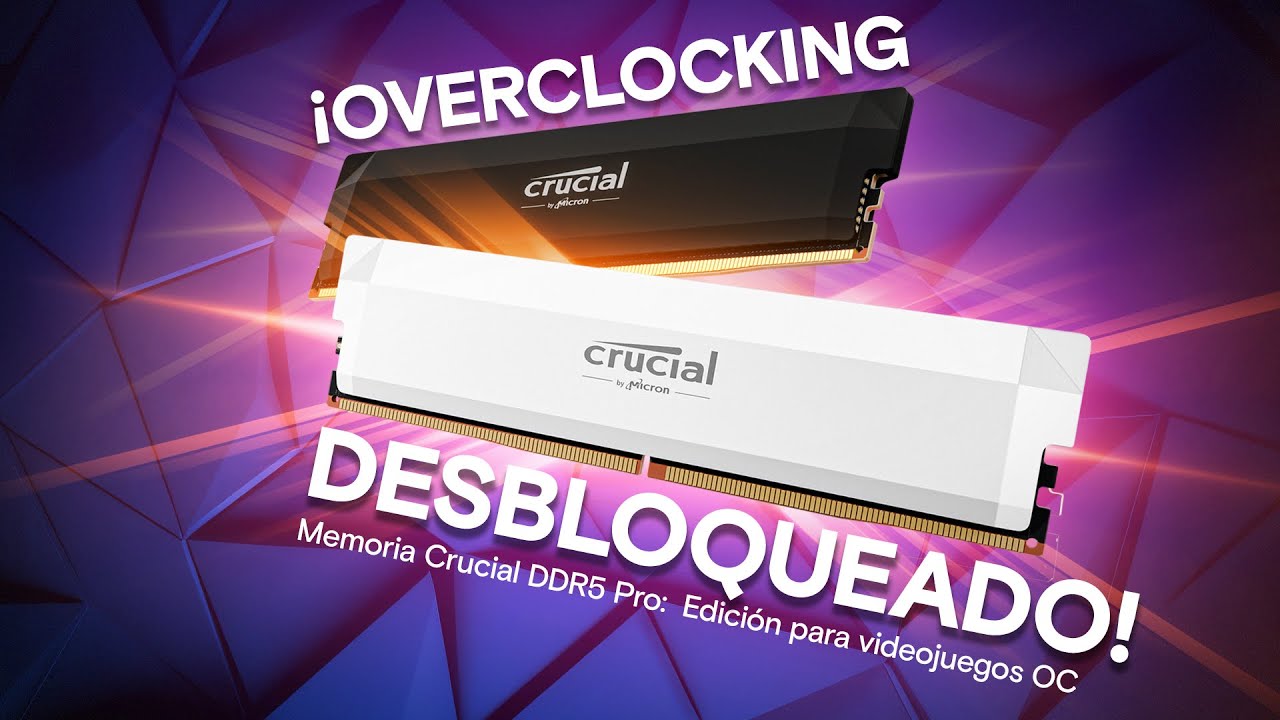 Memoria RAM Crucial Pro CP2K32G64C40U5W 64GB 2x32GB DDR5 6400MHz