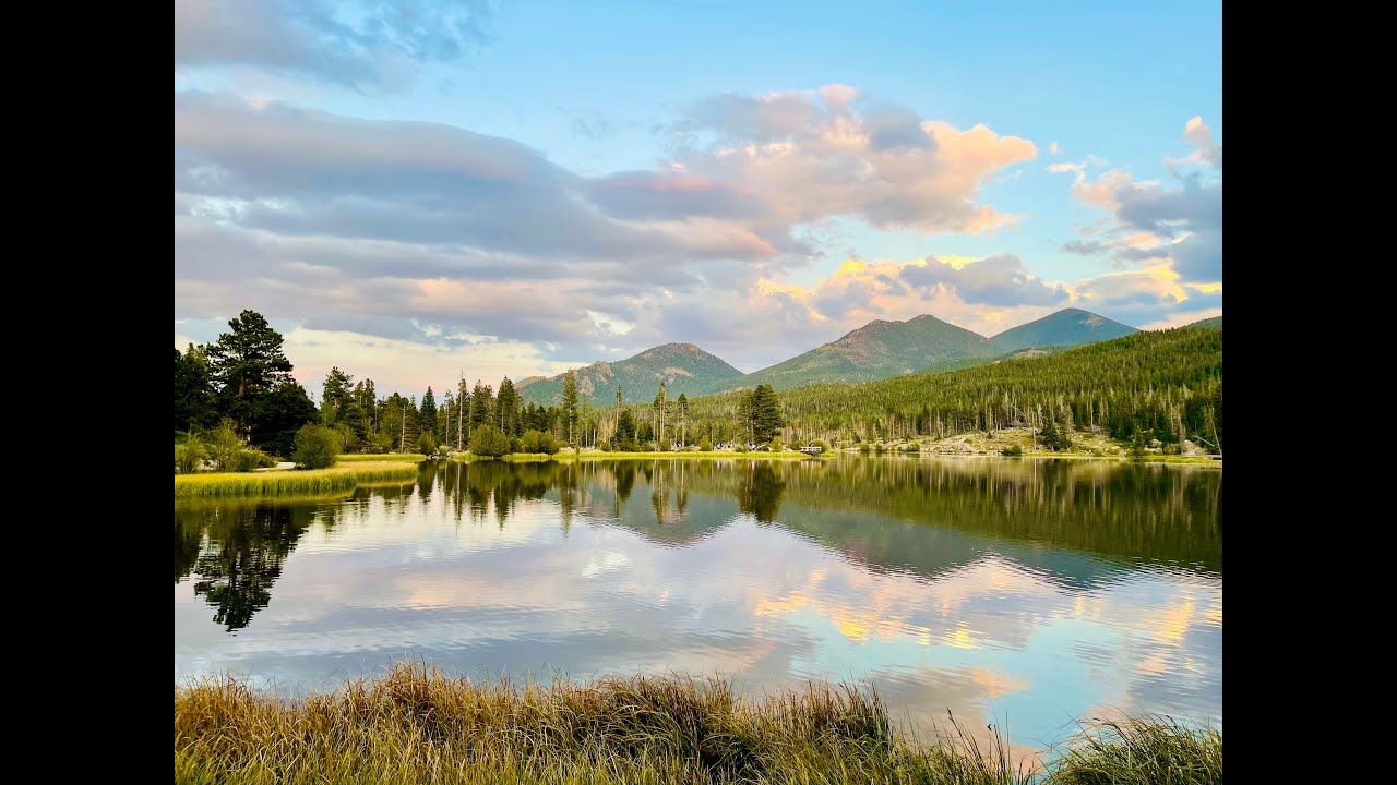 #Sprague Lake|#RockyMountainNationalPark |Sprague Lake a weekend visit|Moose in lake  #Vidhya'sVlogs
