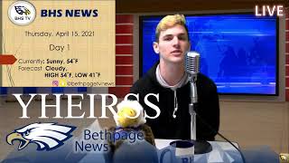 BHS News 4/15/21