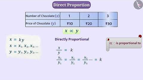 Direct Proportion | Part 1/3 | English | Class 8