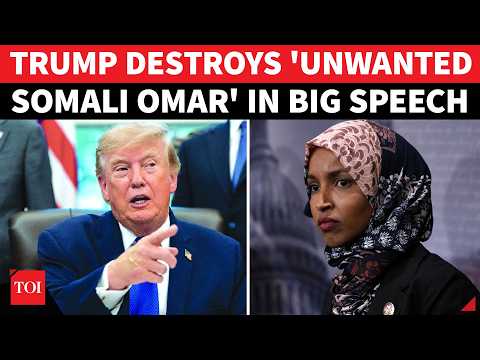 ‘AMERICA DOESN’T WANT YOU’: Trump SLAMS Somali-Born Ilhan Omar, 'RIPPING OFF Americans'
