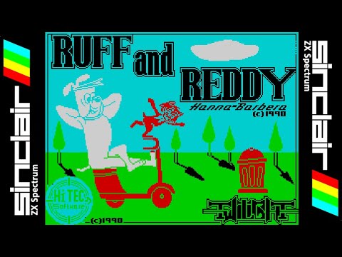 radio frankensteins 姫路　7EP RUFF AND REDDY IN THE SPACE ADVENTURE (1990) Walkthrough, ZX
