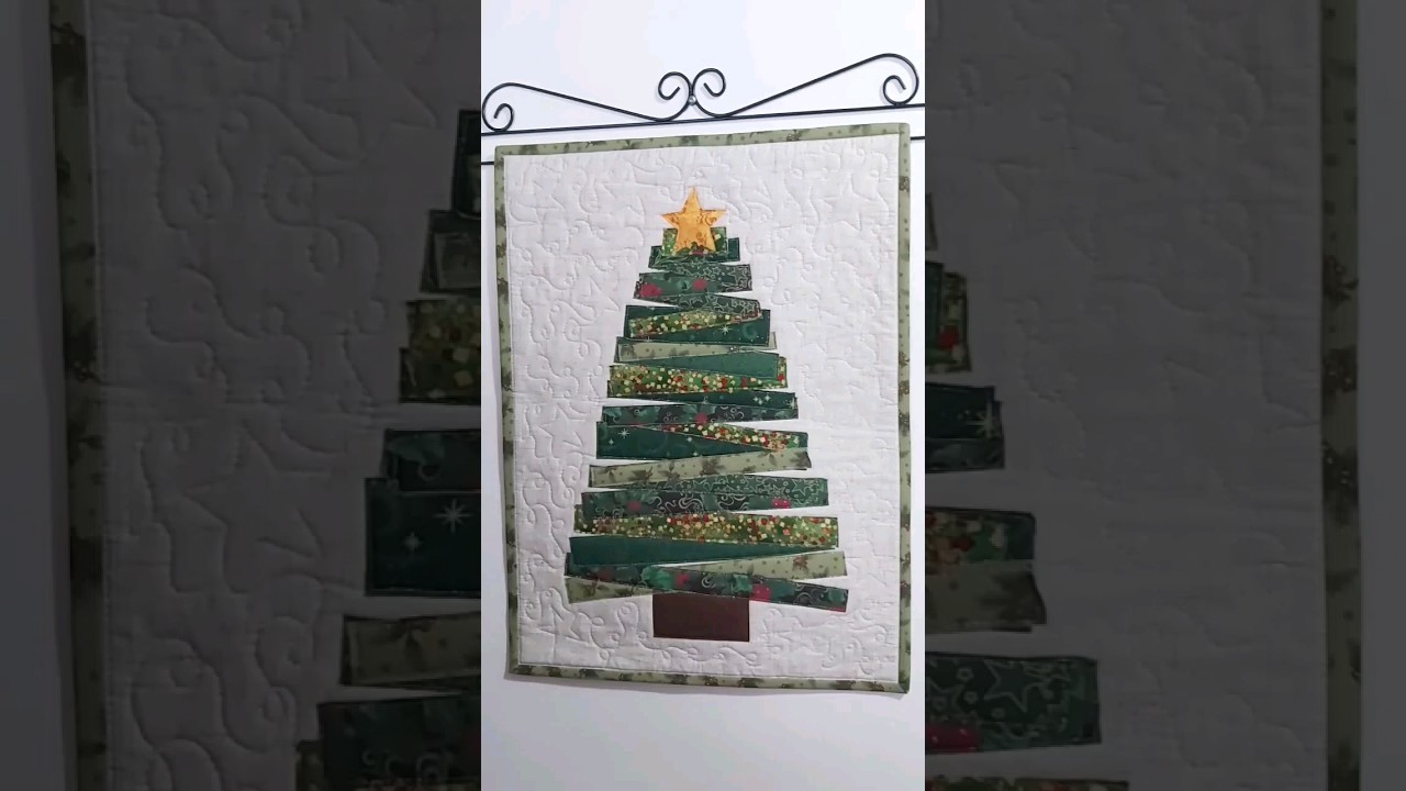 PAINEL ÁRVORE DE NATAL - Aproveitando Retalhos