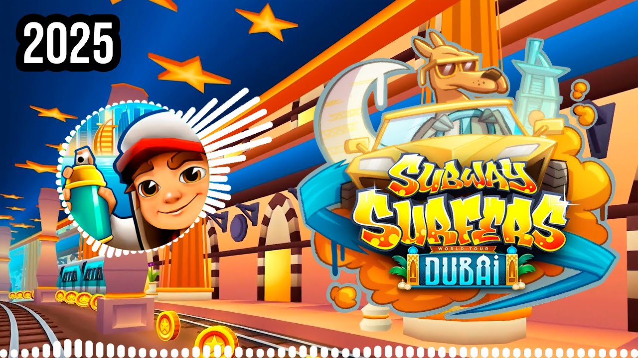 Subway Surfers Dubai Music 2025 | Explore Luxury City Sounds in 4K HQ