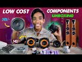 Electronic Components Unboxing In Telugu | Maker Bazar | Telugu Experiments | Low cost Electronics