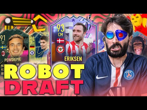 ROBOT PEWDIEPIE MI BIRA DRAFT! FIFA 22 CHALLENGE