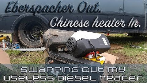 Replacing my Diesel Heater for a Chinese one: Eberspacher delete