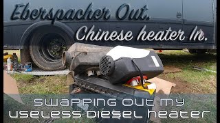 Replacing my Diesel Heater for a Chinese one: Eberspacher delete
