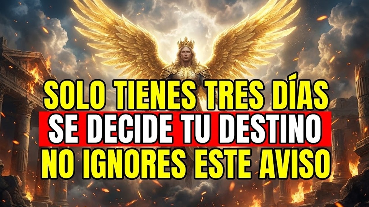 Alarma espiritual: Dios te llama AHORA - no mañana, no después