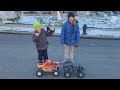 Rc max destruction in the snow