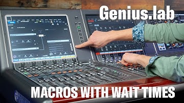 Genius.lab Training: Macros with Wait Times
