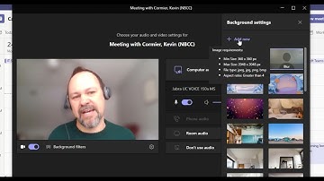 How To Apply Background Effect To Your Video In Microsoft Teams