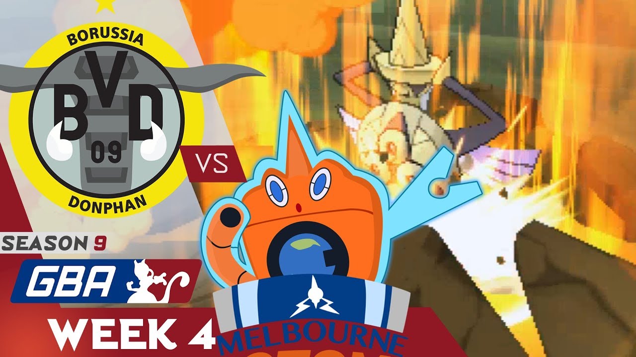 "Shocking Moves!" | GBA W4 | Borussia Donphan VS Melbourne Rotoms w/ El Scizor