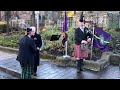 Asa scotland honorary piper kevin mclean