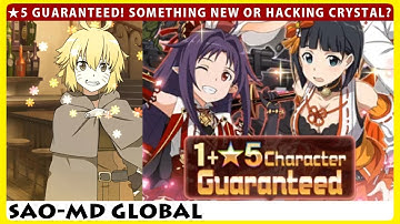 5stars Guaranteed! Hacking Crystal or Something New? (SAOMD Memory Defrag)