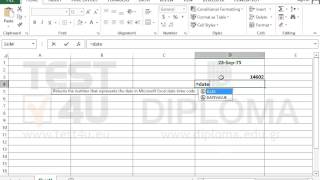 Use the DATEDIF function to calculate the difference between two dates (hidden function)