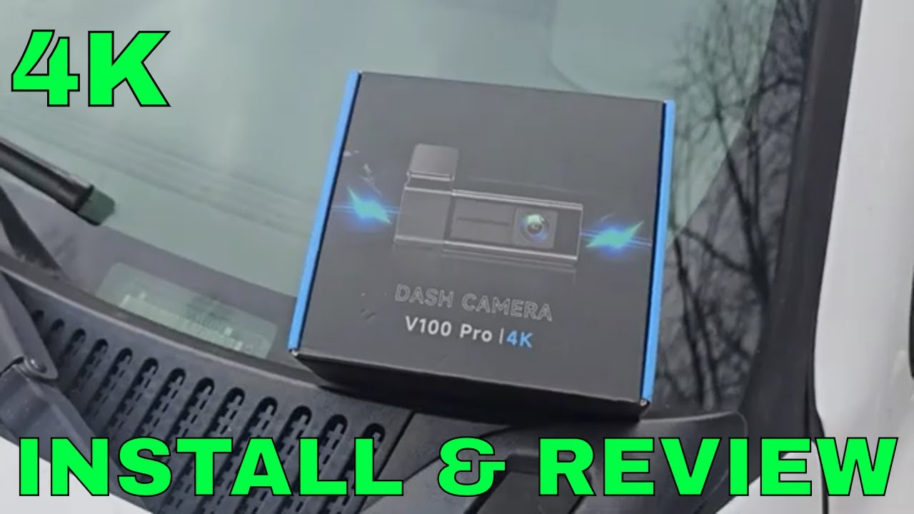 Установка видеорегистратора V100 PRO в мой грузовик