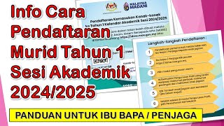 Cara Pendaftaran Murid Tahun 1 Sesi Akademik 2024/2025 (Info Grafik KPM) Cara Pendaftaran Murid Tahun 1 Sesi Akademik 2024/2025 (Info Grafik KPM)