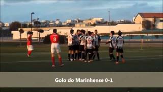 Peniche 0-4 Marinhense B (Juvenis)