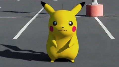 Real Life Pikachu!!! Pokemon Animation Test