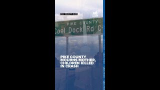 Pike County community mourns mother and two children killed on SR 32