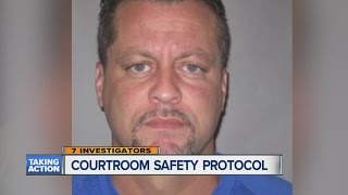 Examining courthouse security