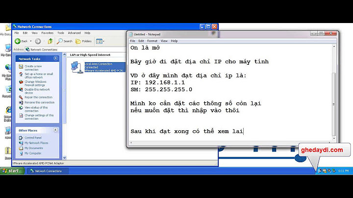 Cách sửa lỗi cùng ip trên win xp năm 2024