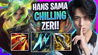 HANS SAMA CHILLING WITH ZERI! - G2 Hans Sama Plays Zeri ADC vs Kai'Sa! | Season 2024