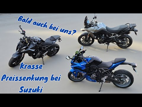 Heftige Rabatte bei Suzuki in Italien | Was ist mit uns in Deutschland? | DR-Z4 für 8000€!