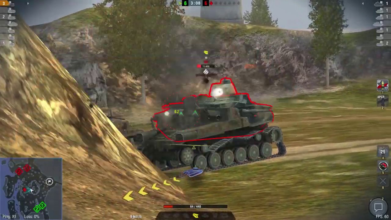 Ep.5 German Tanks WoTB - How to Block Damage from Enemy Fire