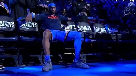 Oklahoma City Thunder 2025 NBA Playoffs Starting Lineup Intro