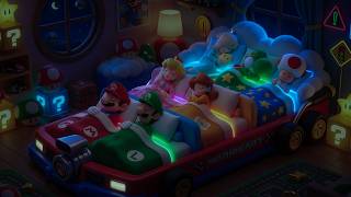 NO ADS Super Mario Galaxy Midnight Magic 🌙 | Cozy Toy Kart Bedroom & Soft Piano for Deep Rest screenshot 3