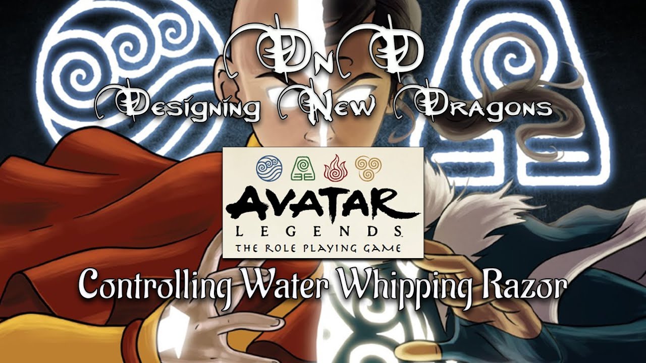 Avatar Razor Rings Controlling Water Whipping Razor in Avatar Legends - DnD: Designing new ...