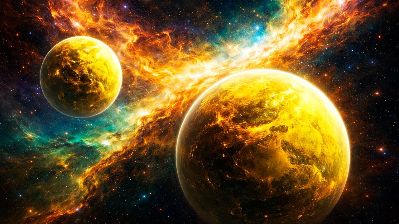 ✨ Travel the Universe While Relaxation • Space Ambient Music • Calm Cosmic Atmosphere | 4K