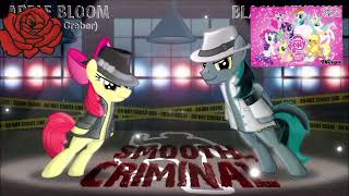 Smooth Criminal Apple Bloom and Black Gryphon fast
