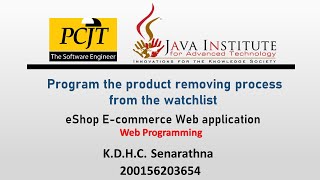 Web Project Task 26 | 1st Year | Semester 01 | Java Institute | Hasini Senarathna