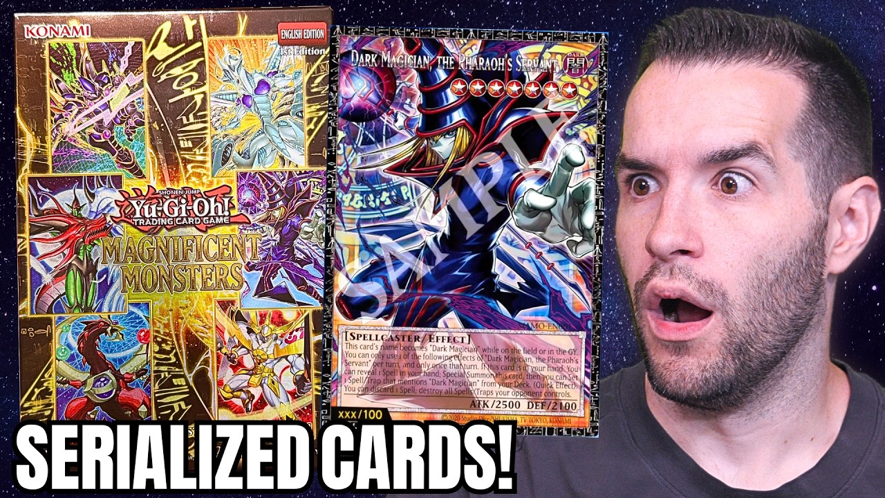 Thumbnail for Opening Konami's FIRST EVER English Serialized Yugioh Set (Magnificent Monsters)