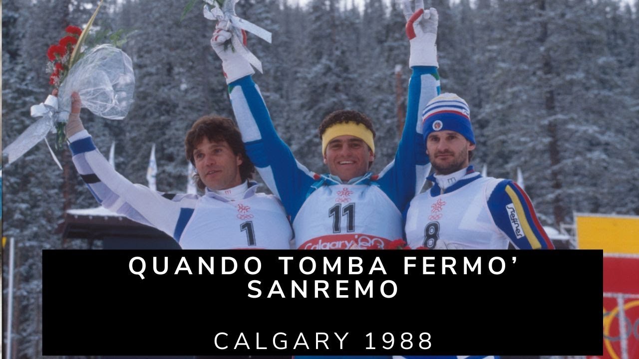 Quando Tomba fermò Sanremo - Calgary 1988