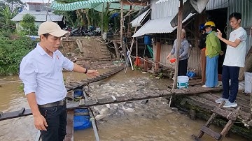 Kỳ Lạ Đàn Cá Hàng 100 Tấn Ở Sông Vàm Nao Kéo Về Ông Nhà Lão Trú Ngụ