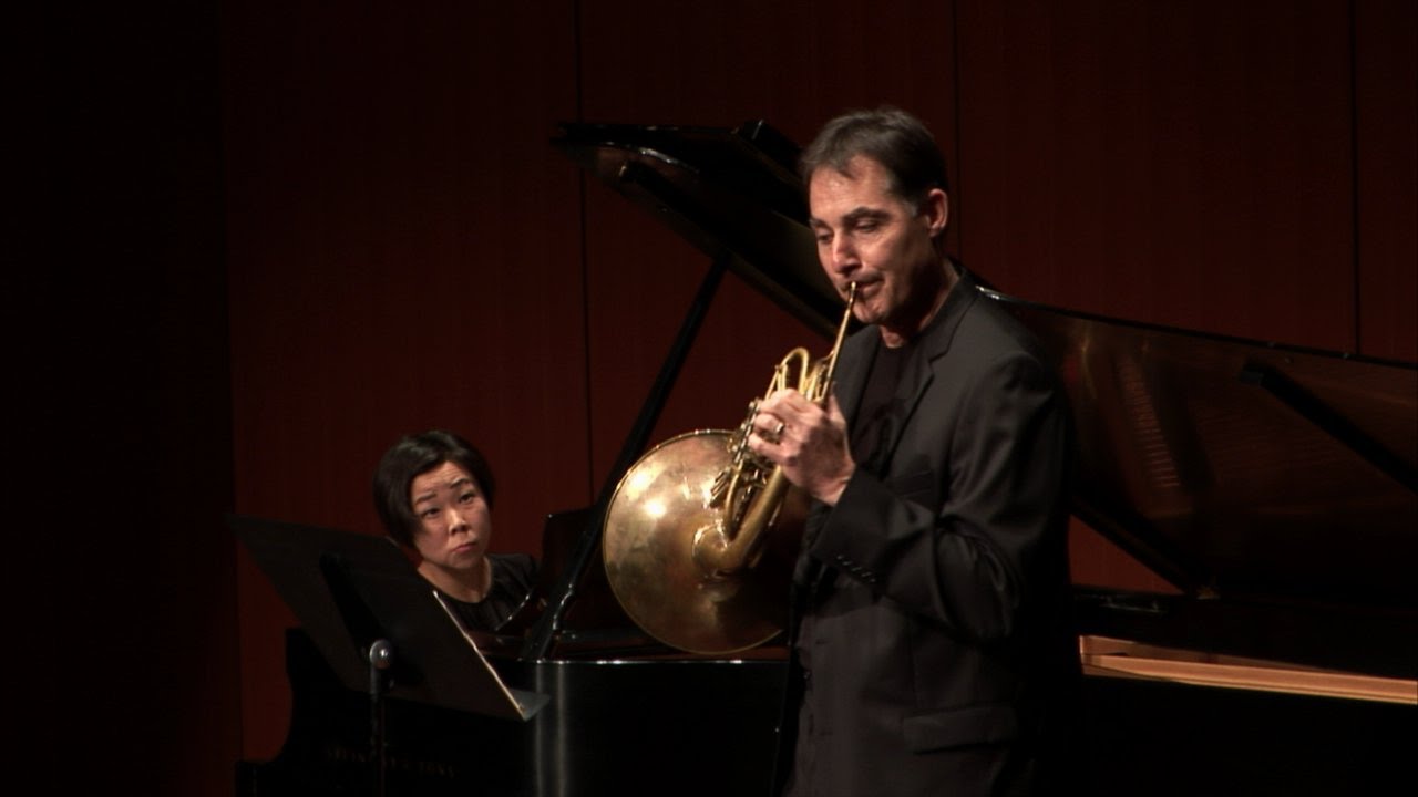 Corbin Wagner, Horn Professor MSU , Adagio and Allegro, op.70 Schumann