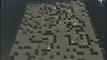 Procedural Dungeon Generation in Unity version 10