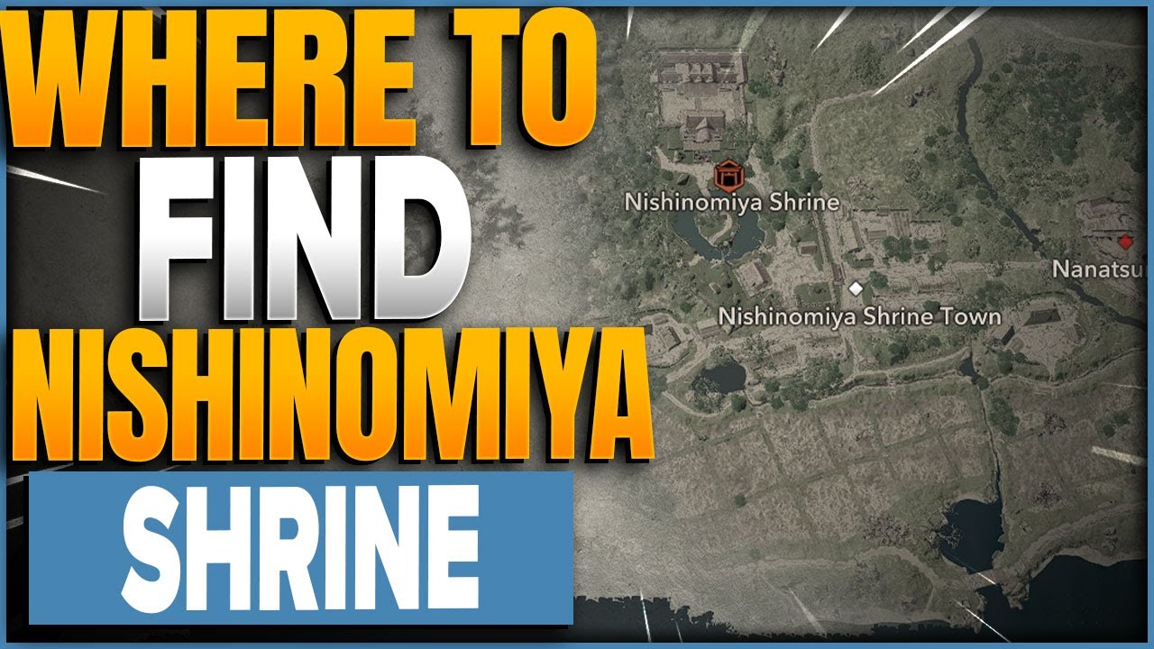 Where To Find Nishinomiya Shrine In Assassin's Creed Shadows - YouTube