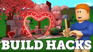 25  Bloxburg Valentine’s Day Garden BUILD HACKS