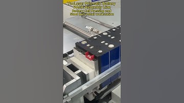 Prismatic Battery PACK Assembly Line-Battery Cell Pressing steel belt install #batterypack