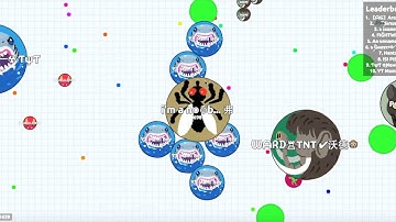 #1 Teaming With Random Players // Agar.io Gameplay
