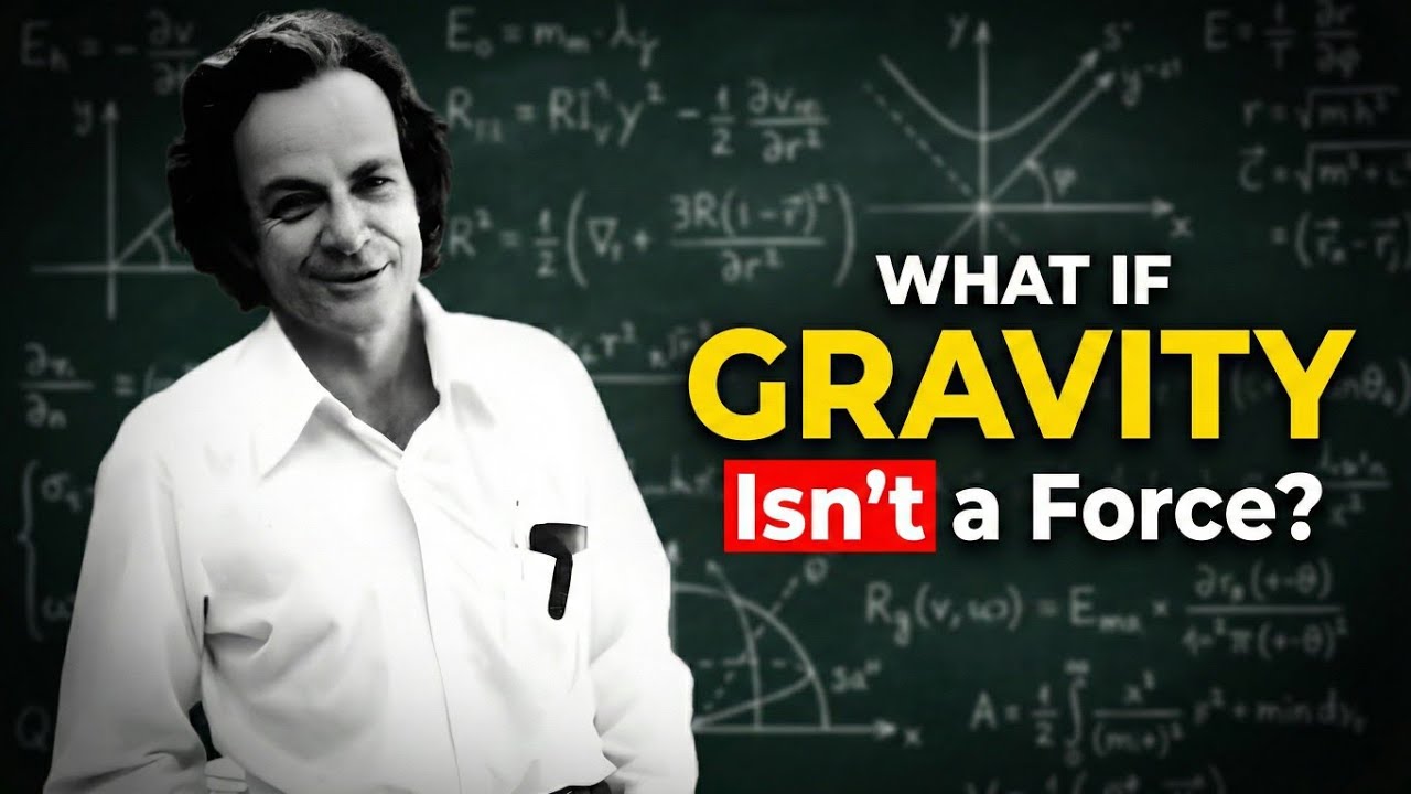 Richard Feynman: Why Gravity Is NOT a Force - YouTube