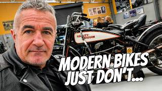 Old Bikers Never Stop Riding - Why They Like Old Harley Davidsons